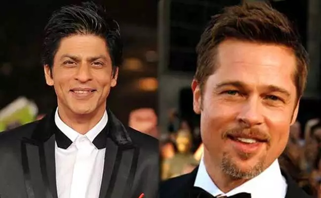 SRK Beats Brad Pitt In Popularity